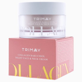 Trimay Collagen Bakuchiol Nigth Face-Neck Cream 50ml